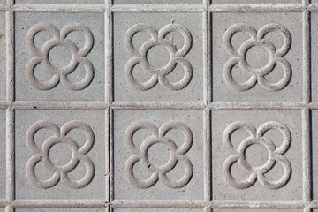 Barcelona typical floor tiles