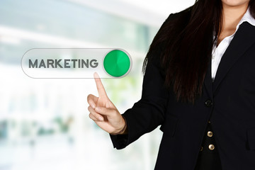 Woman Doing Marketing