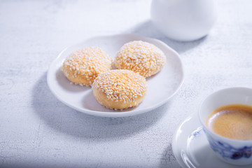 Almonds cookies