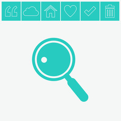 Search vector icon.