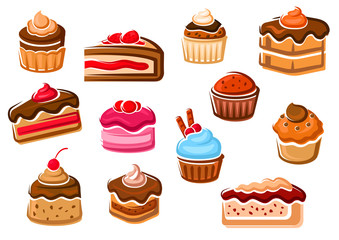 Cakes, cupcakes, pies, pudding and desserts