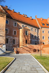 Fototapeta na wymiar Wawel castle and cathedral in Krakow, Poland
