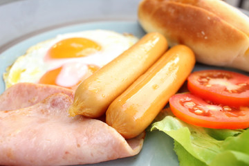 American breakfast