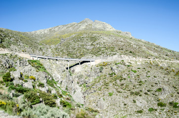 DESCENSO PUERTO DEL PICO POR CALZADA ROMANA