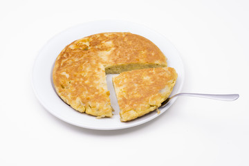 Spanish omelette.