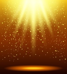 Abstract magic light background