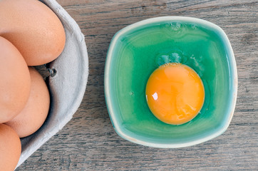 Fresh egg