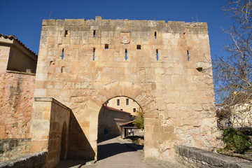 muralla en Santo Domingo de Silos