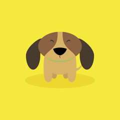 Cute Cartoon Dog