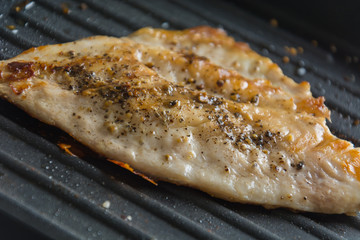cooking fish Steak
