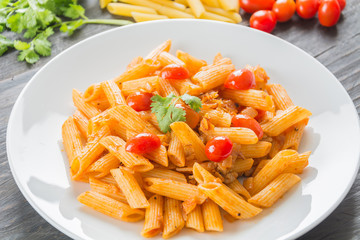 Penne pasta