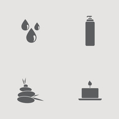 Silhoutte Spa Objects