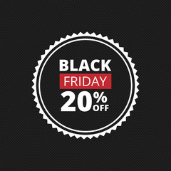 Black Friday Label
