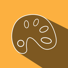 palette vector illustration eps 10