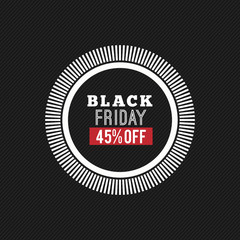 Black Friday Label