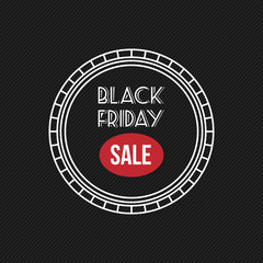 Black Friday Label
