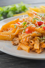 Penne pasta