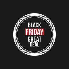 Black Friday Label