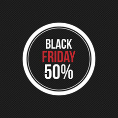 Black Friday Label
