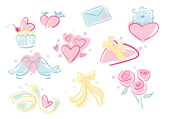 Valentine day love beautiful