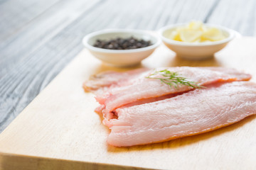 tilapia raw