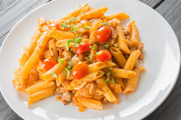 Penne pasta