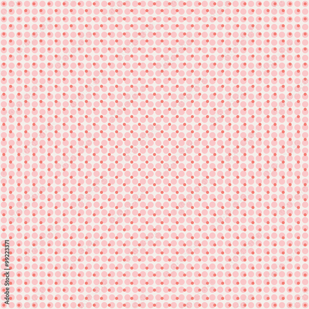 Poster seamless dots pattern