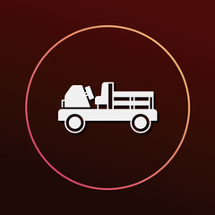 cargo truck icon