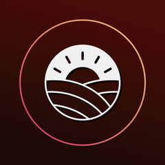 Obraz premium Cereals icon
