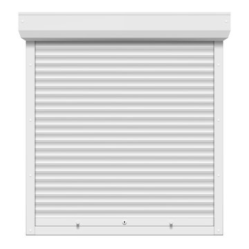Shutters isolated on white background.