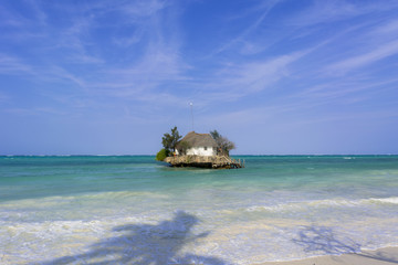 ザンジバル島の水上レストラン・ザロック