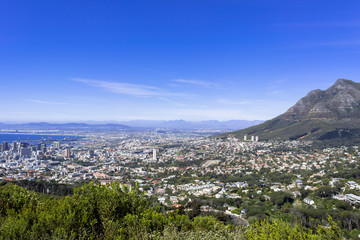 ケープタウンの街並み