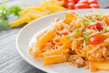 Penne pasta