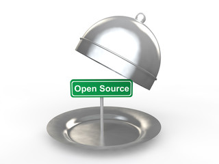3d open source concept