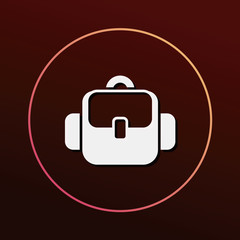 Obraz premium backpack icon