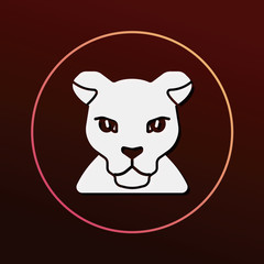 animal leopard icon