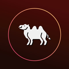 animal camel icon