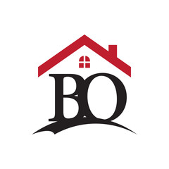 initial letter logo with roof and window