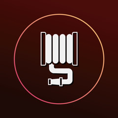 Water pipe icon