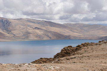 Tsomoriri lake in Leh