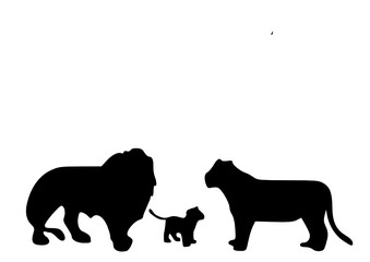 lion family 