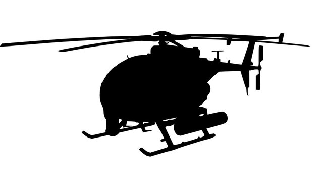 a helicopter 