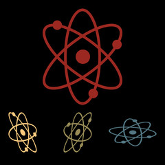 Atom icon set