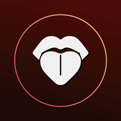 tongue icon