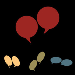 Speech bubble icon