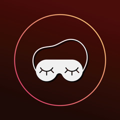 eye mask icon