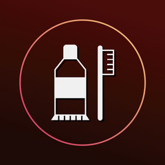 Toothbrush icon