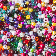 The beads background