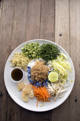 Rice Salad with herbs