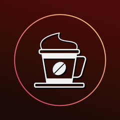 hot coffee icon